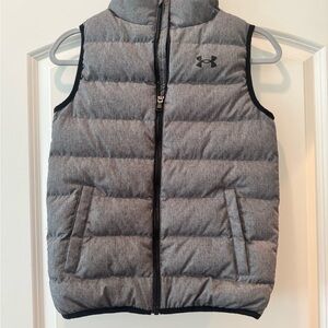 Under Armour Charcoal ColdGear Puffer Vest